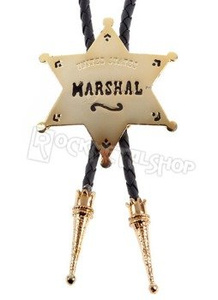 bolo - kowbojski krawat - GWIAZDA SZERYFA