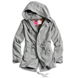 kurtka damska PARKA LADIES GREY