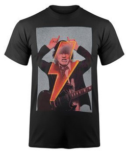 koszulka AC/DC - PWR UP ANGUS LIGHTNING