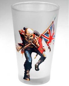 szklanka IRON MAIDEN - THE TROOPER