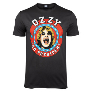 koszulka OZZY OSBOURNE - OZZY FOR PRESIDENT ciemnoszara