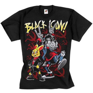 koszulka BLACK ICON - NU PAGADI (MICON121 BLACK)