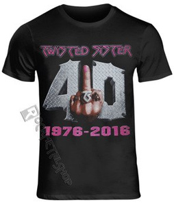 koszulka TWISTED SISTER - 40 AND FUCK IT