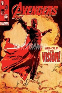 plakat AVENGERS - AGE OF ULTRON (BEHOLD THE VISION)