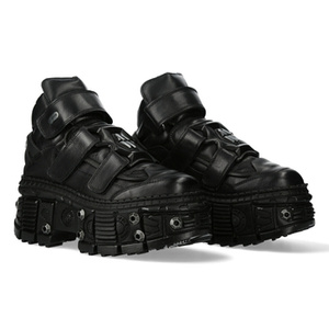 buty NEW ROCK CRUST NEGRO NEGRO, TANK CASCO NEGRO, + tornillo power AD 2793 (x18) [M-WALL285-S10]