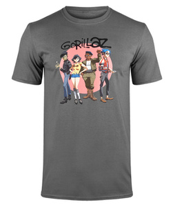 koszulka GORILLAZ - GROUP CIRCLE RISE