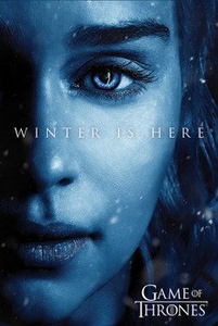 plakat GAME OF THRONES - WINTER IS HERE - DAENERYS