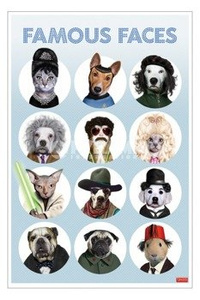 plakat FAMOUS FACES - TAKKODA