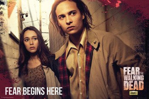 plakat FEAR THE WALKING DEAD - FEAR STARS HERE
