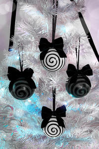 bombki choinkowe KILLSTAR - DOWNWARD SPIRAL (4 szt.)