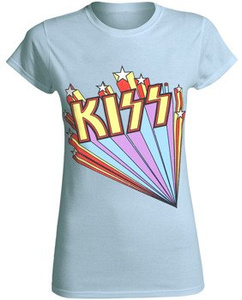 bluzka damska KISS - STARS BLUE