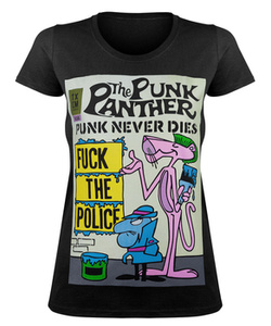 bluzka damska THE PUNK PANTHER - FUCK THE POLICE