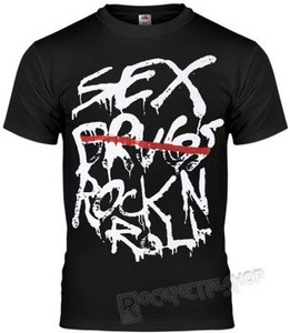 koszulka BLACK ICON - SEX, DRUGS... (MICON149 BLACK)