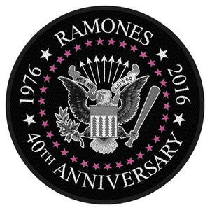 naszywka RAMONES - 40TH ANNIVERSARY