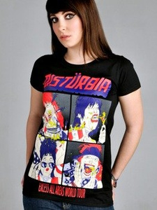 bluzka damska DISTURBIA - EXCESS ALL AREAS