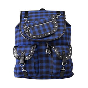 plecak BANNED - TARTAN BLUE