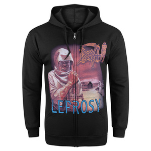 bluza DEATH - LEPROSY, rozpinana z kapturem