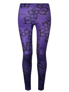 legginsy BLACK VEIL BRIDES - PENTAGRAM