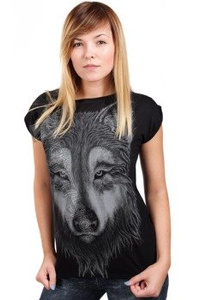 bluzka damska INTO THE WILD - WOLF 1