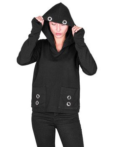 bluza AMENOMEN - BASIC SILVER, z kapturem