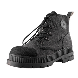 trzewiki damskie ALTERCORE szare (DENT VEGAN DARK GREY)