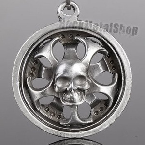 wisior + łańcuch RIM SKULL