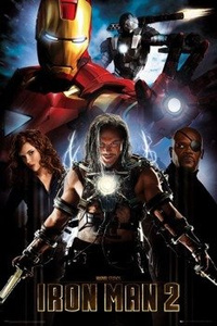 plakat IRON MAN 2 - COLLAGE
