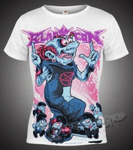 bluzka damska BLACK ICON - SMURFS biała (DICON090 WHITE)