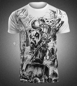 koszulka METAL PANDAS biała