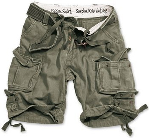 spodnie bojówki krótkie DIVISION SHORTS OLIVE