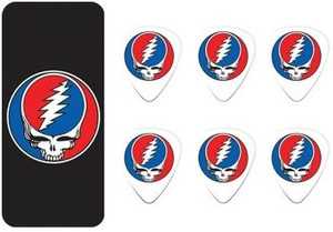 zestaw kostek GRATEFUL DEAD - STEAL YOUR FACE BLACK (GDPT03M)