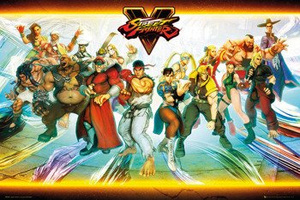 plakat STREET FIGHTER 5 - CHARACTERS