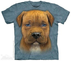 koszulka THE MOUNTAIN - PIT PUPPY, barwiona