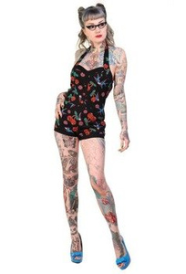 kombinezon BANNED - CHERRIES