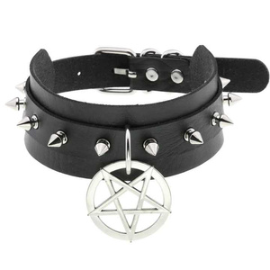 obroża PENTAGRAM (black)