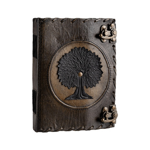 notes/zeszyt w skórzanej oprawie TREE OF LIFE