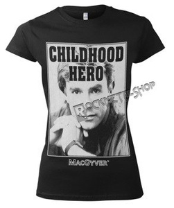 bluzka damska MACGYVER - CHILDHOOD HERO
