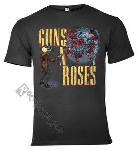 koszulka GUNS N' ROSES ciemnoszara