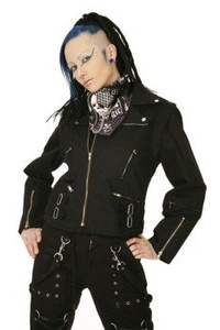 kurtka damska DEAD THREADS (BLACK)