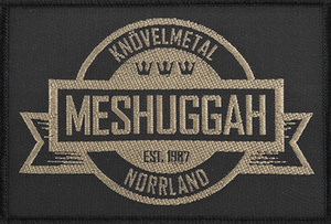 naszywka MESHUGGAH - KNÖVELMETAL NORRLAND