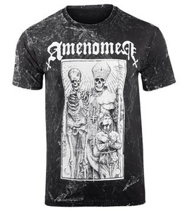 koszulka AMENOMEN - POPE AND DEATH (OMEN085KM ALLPRINT WHITE)