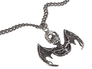 wisior + łańcuch SKULL