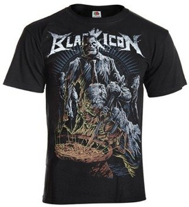 koszulka BLACK ICON - ZOMBIES DINNER (MICON151 BLACK)