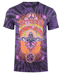 koszulka JEFFERSON AIRPLANE - LIVE IN SAN FRANCISCO, CA, barwiona