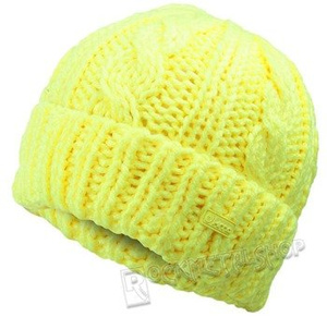 czapka zimowa MASTERDIS - KMA NEON YELLOW