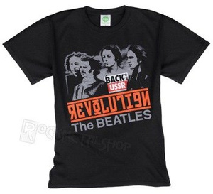 koszulka THE BEATLES - REVOLUTION, BACK IN THE USSR