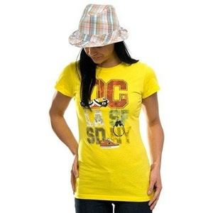 bluzka damska DC - MIDNIGHT (NEON YELLO)