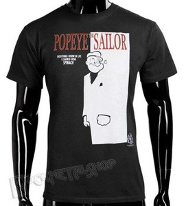 koszulka POPEYE - SPINACH FACE