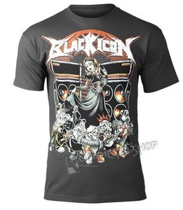 koszulka BLACK ICON - SNOW WHITE (MICON110 DARK GREY)