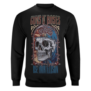 bluza GUNS N' ROSES - USE YOUR ILLUTION SKULL, bez kaptura